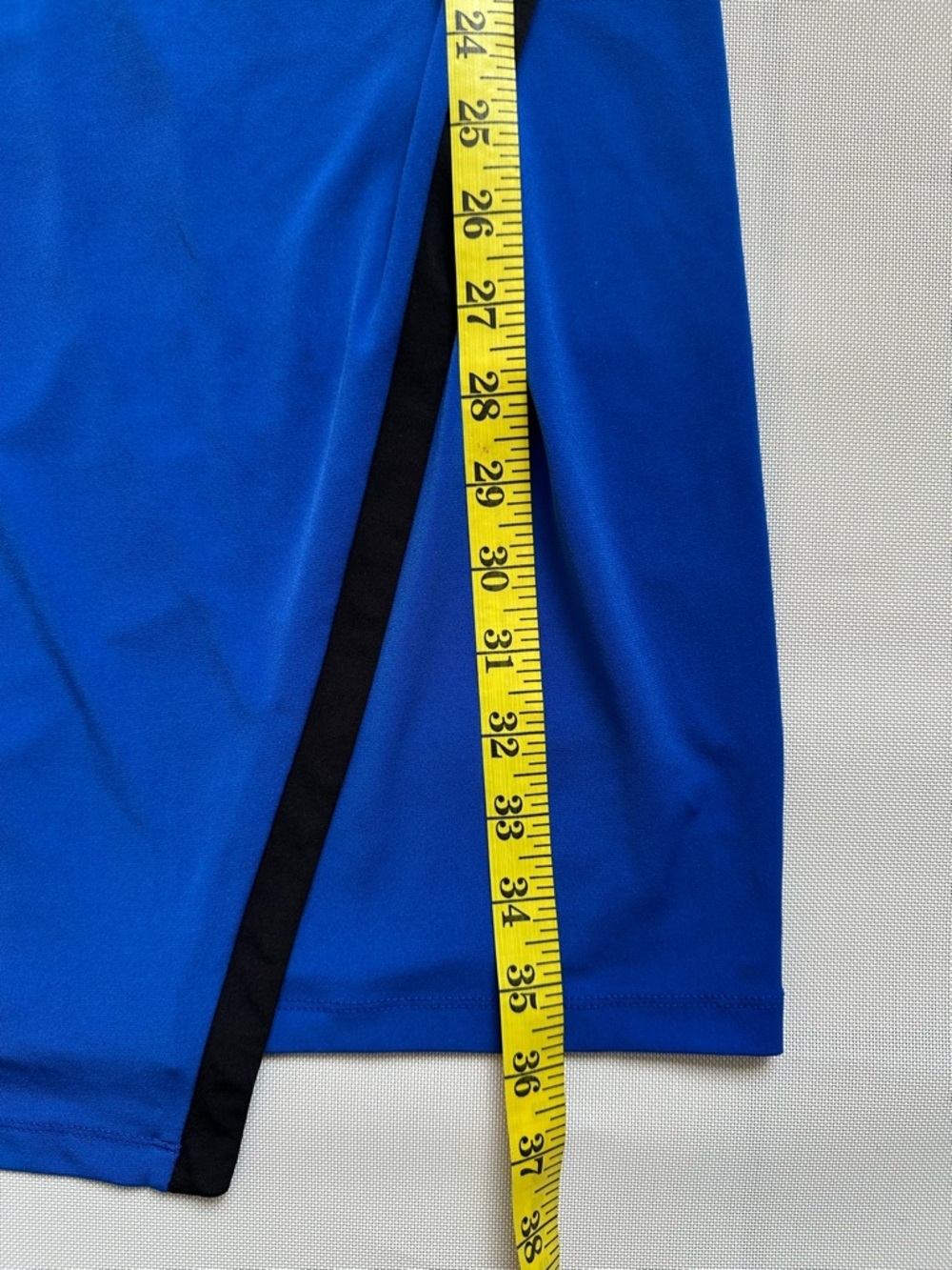 Women's Royal Blue Calvin Klein Blue Wrap Dress | Size M | Stretch - Picture 14 of 15